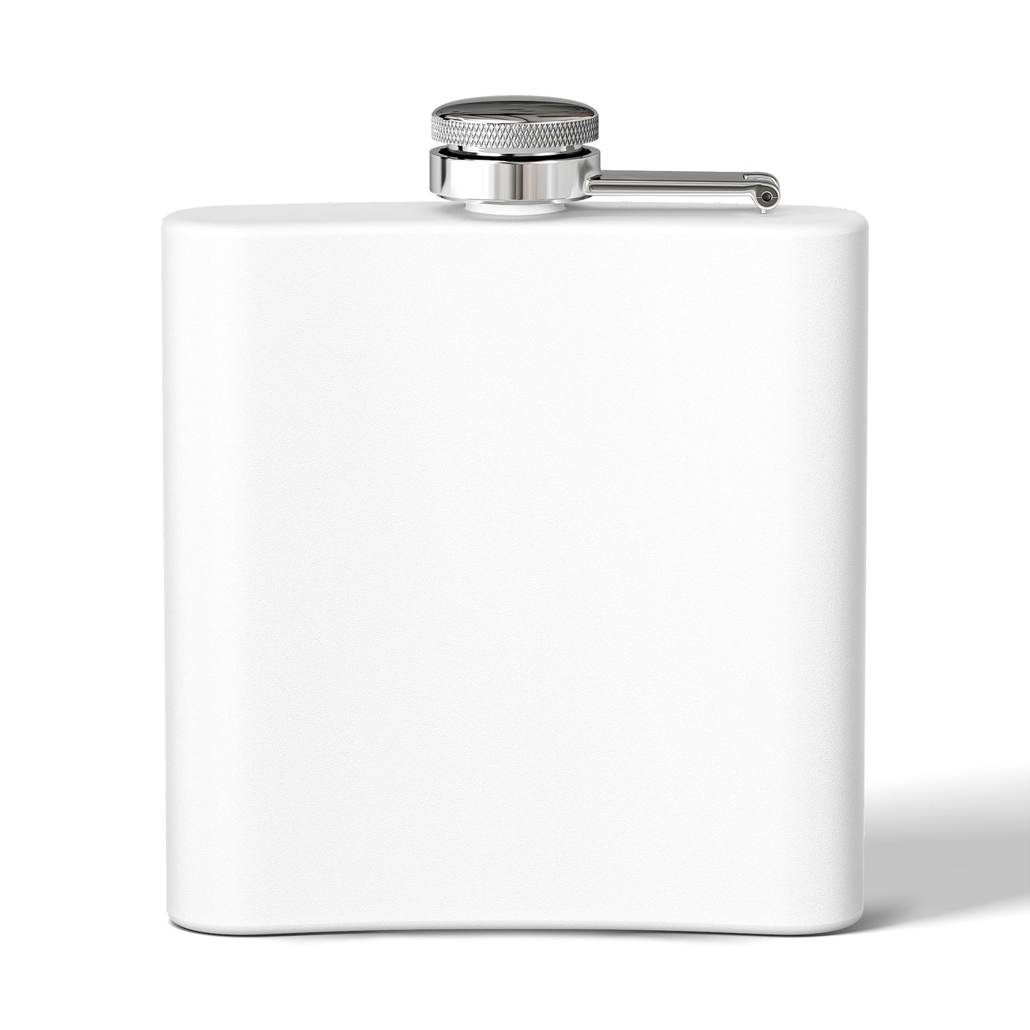 Cyberpunk Stainless Steel Flask - 6oz Adventure Flask with Futuristic Design