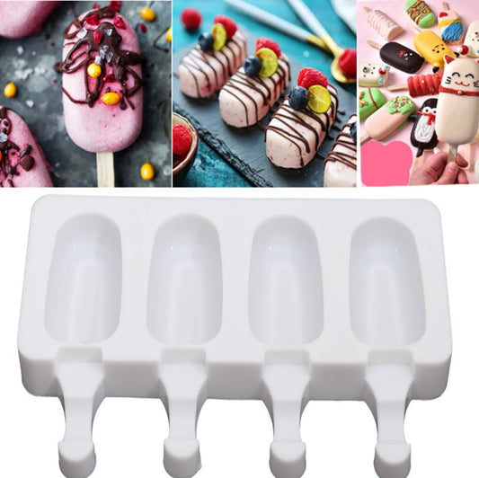 Silicone ice cream mold