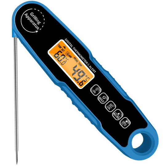 Kitchen folding thermometer